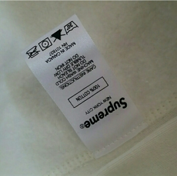 SUPREME HOODIE Size  LARGE - Picture 2 of 5